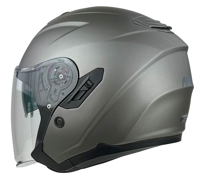 Kask otwarty NAXA S28/D Titanium FIBERGLASS matt titanium
