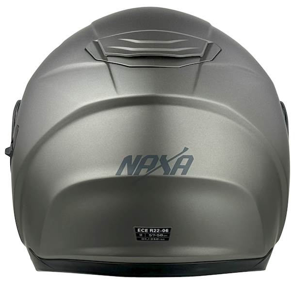 Kask otwarty NAXA S28/D Titanium FIBERGLASS matt titanium