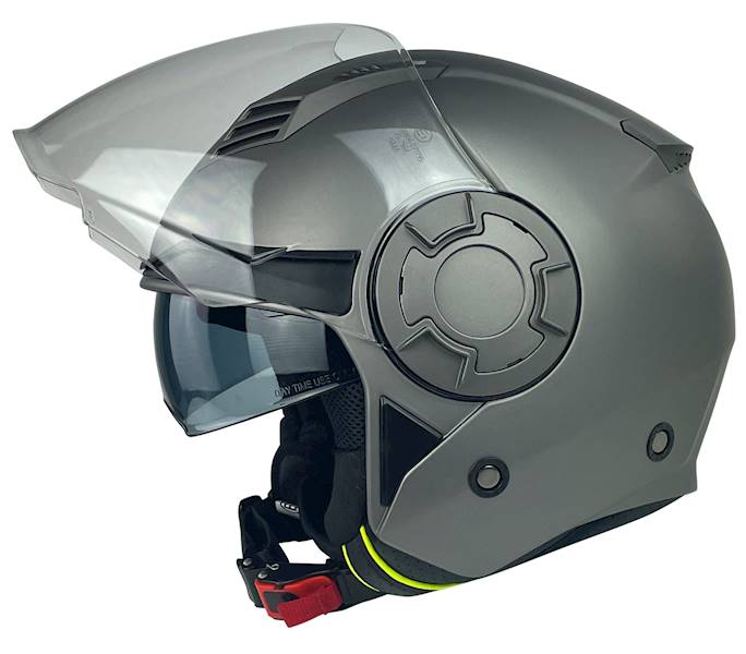 Kask otwarty NAXA S23X/C grafitowy