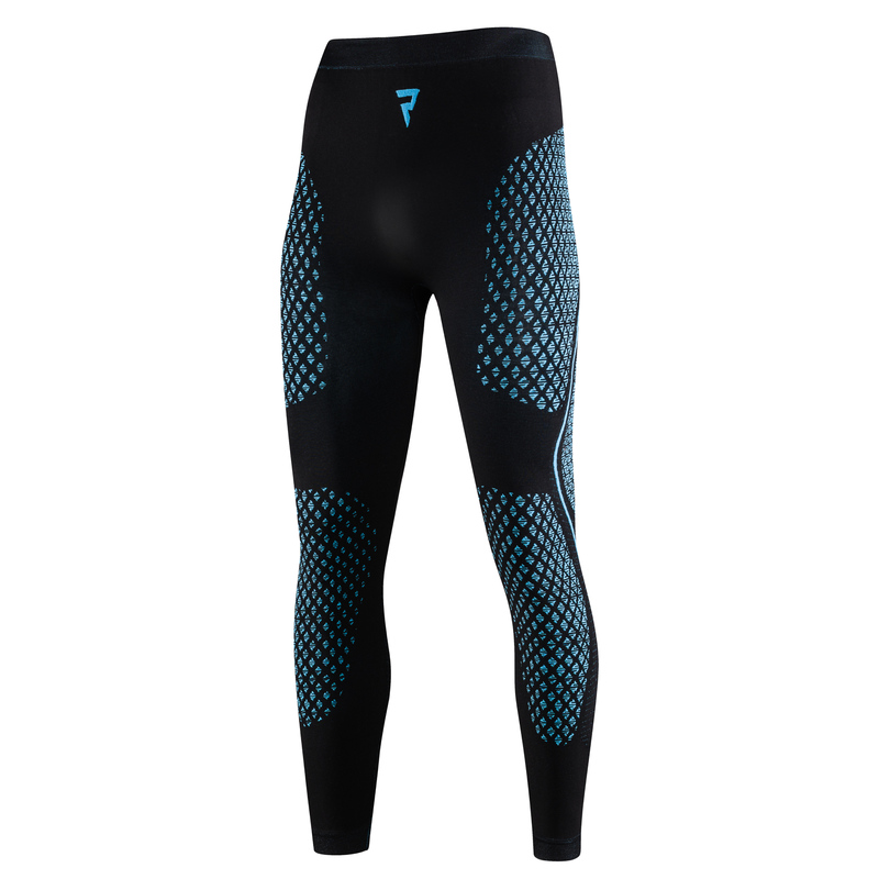 Spodnie termoaktywne Rebelhorn Therm II BLACK/BLUE