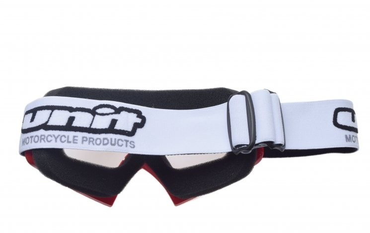 Gogle enduro CZERWONE MODEL NO.18 UNIT