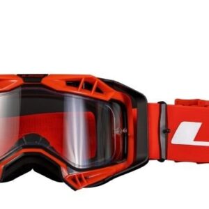 GOGLE enduro LS2 AURA CZARNO-CZERWONE