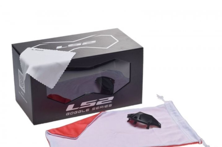 GOGLE LS2 AURA ENDURO CZARNE PINLOCK EXTRA