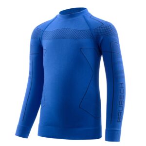 Bluza dziecięca BRUBECK THERMO KIDS niebieski/granatowy