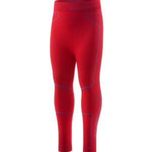 Spodnie dziecięce BRUBECK THERMO KIDS czerwony/niebieski