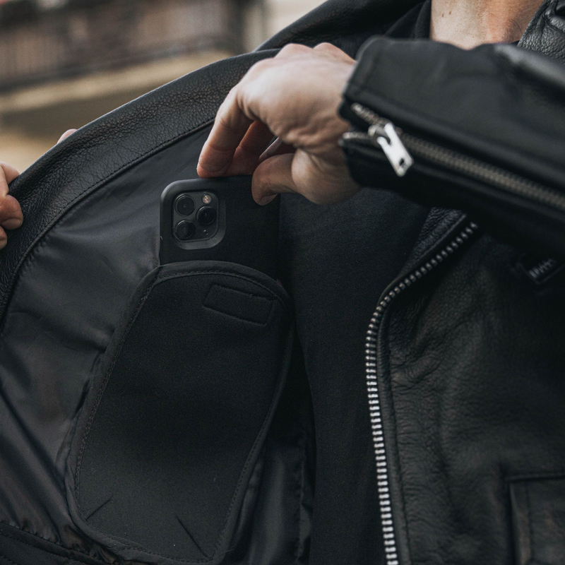 Kurtka skórzana RAMONESKA OZONE RAMONES black