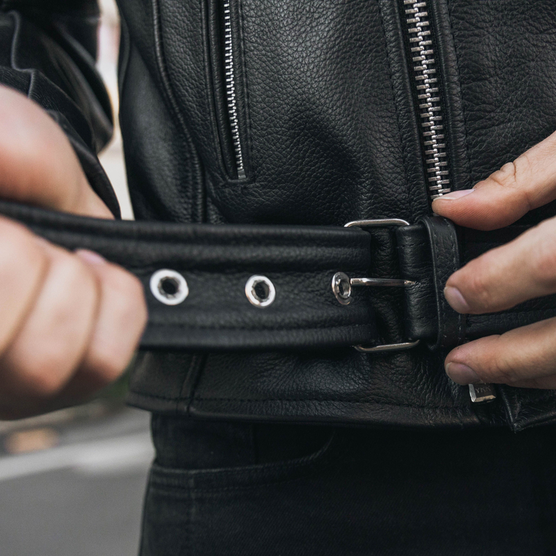 Kurtka skórzana RAMONESKA OZONE RAMONES black