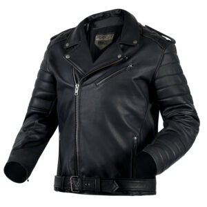 Kurtka skórzana OZONE RAMONES MODERN matt black