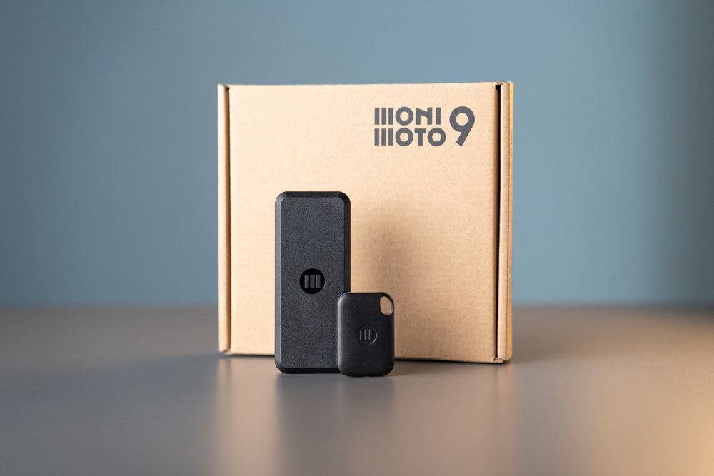 Lokalizator Monimoto 9 GPS zawiera GNSS, LTE-M, Bluetooth