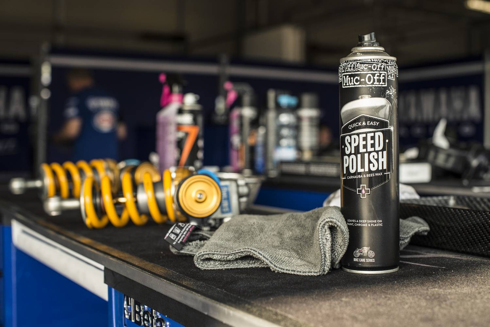 Muc-Off 627 Speed Polish polerujaco-woskujący do każdej powierzchni