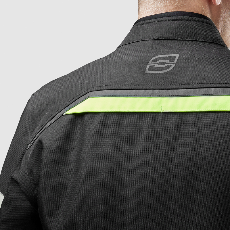 Wielosezonowa kurtka OZONE NEO czarna/fluo