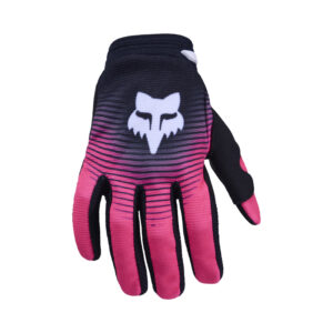 Rękawice motocyklowe dziecięce cross JUNIOR FOX 180 collect black pink