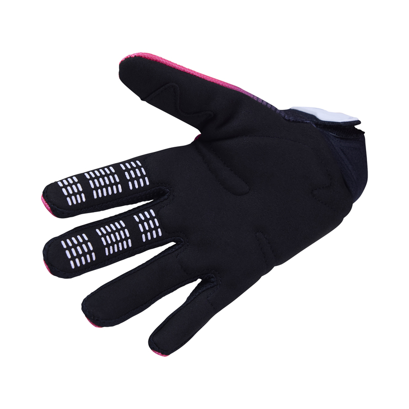 Rękawice motocyklowe dziecięce cross JUNIOR FOX 180 collect black pink