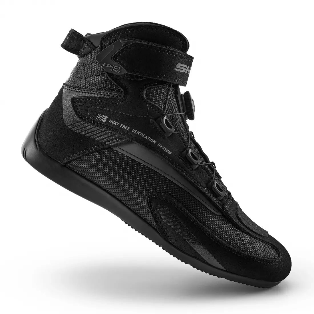 Buty krótkie moto SHIMA EXO VENTED MEN BLK/BLK