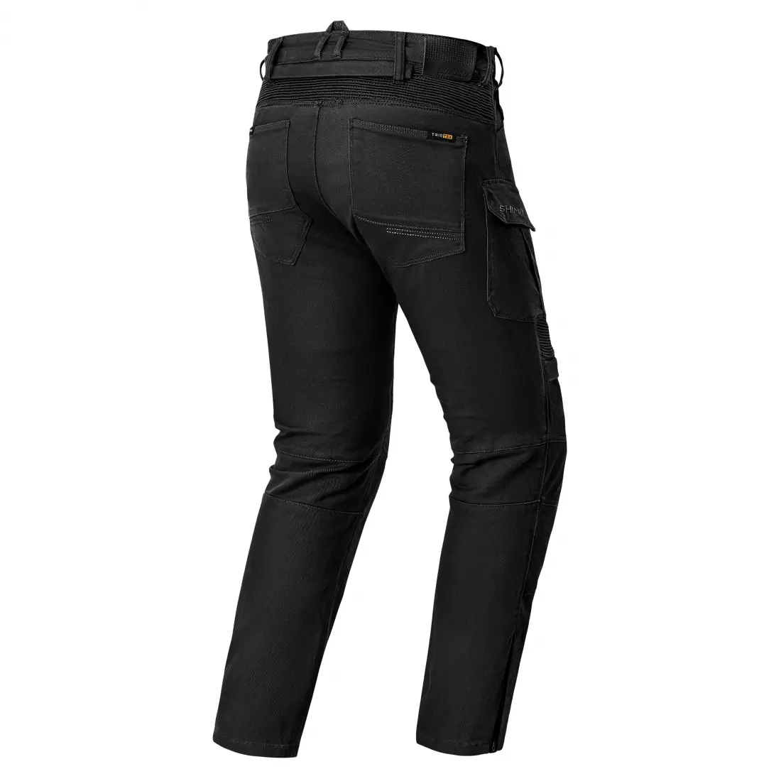 SHIMA GIRO 3.0 męskie jeansy typu biker czarne
