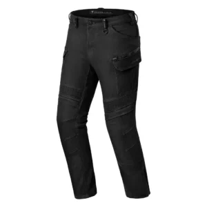 SHIMA GIRO 3.0 męskie jeansy typu biker czarne