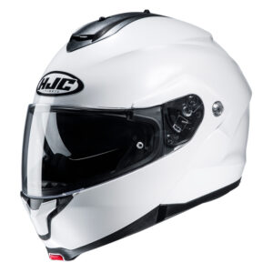 Kask szczękowy HJC C91N BIAŁY POŁYSK