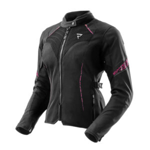 Kurtka tekstylna damska REBELHORN JAX-TJ-WOMEN black/pink