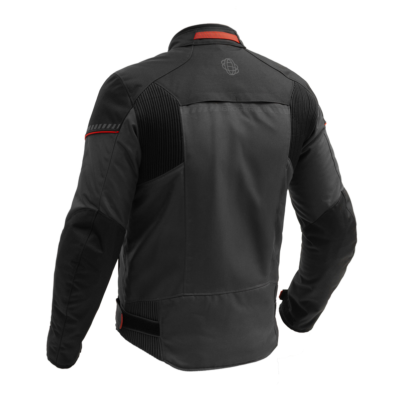 Kurtka wielosezonowa BROGER GRID black/red