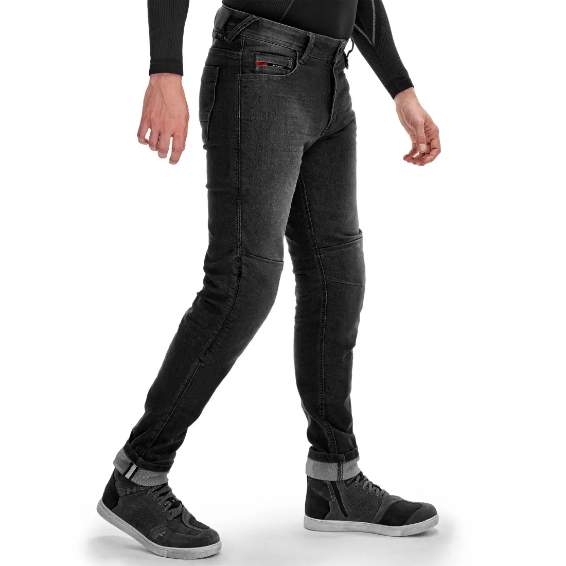 Spodnie jeansowe męskie SHIMA RIDGE black
