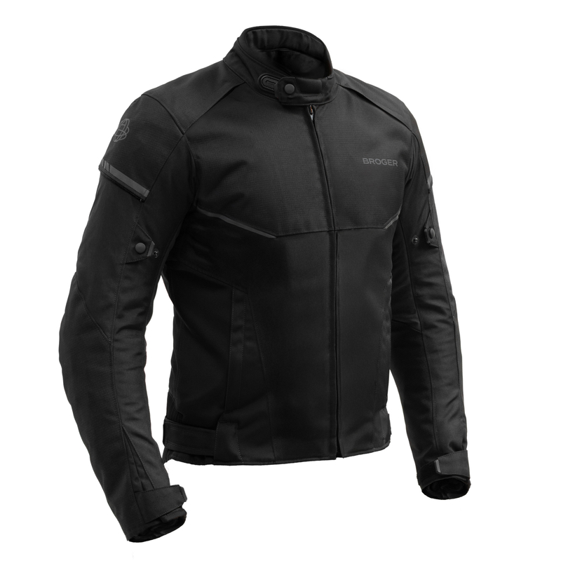 Kurtka motocyklowa Broger Grid CZARNA