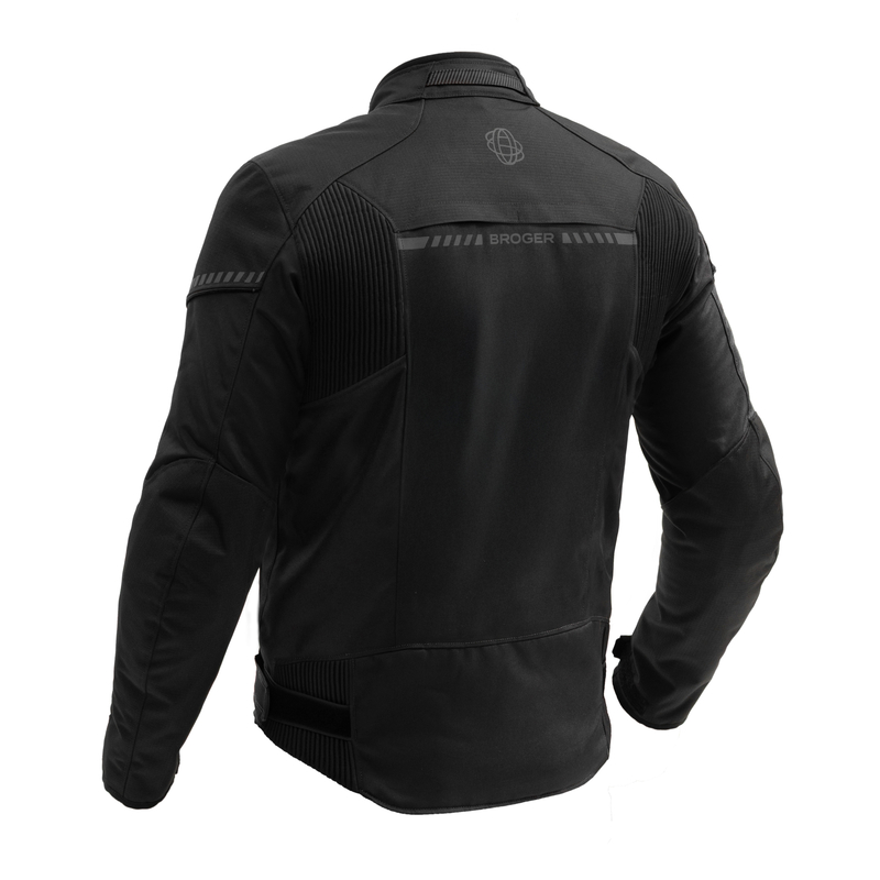 Kurtka motocyklowa Broger Grid CZARNA