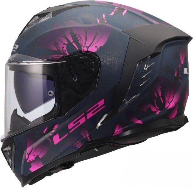 Kask integralny LS2 FF818 STORM III BURST BLACK PINK